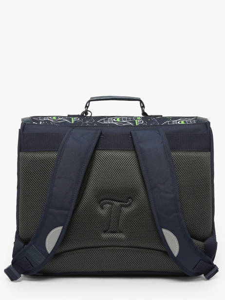 2-compartment Satchel Tann's Blue les fantaisies g 41142 other view 4