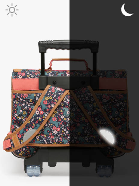 Cartable à Roulettes 2 Compartiments Tann's Multicolore les fantaisies f 42324 vue secondaire 6