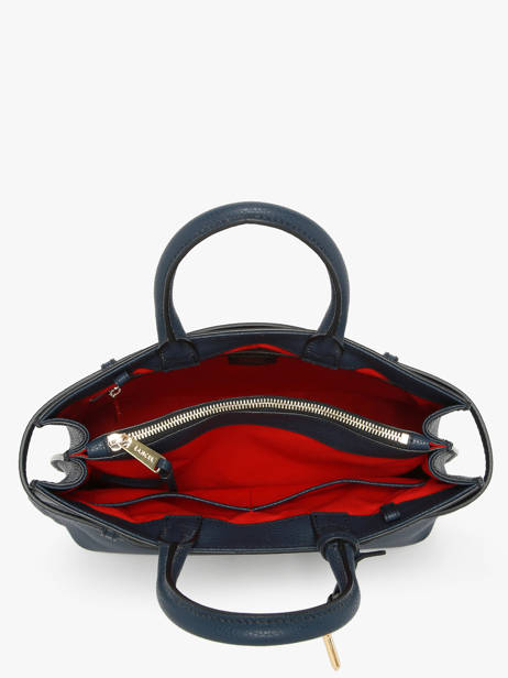 Satchel Faubourg Leather Lancel Blue faubourg A13528 other view 2