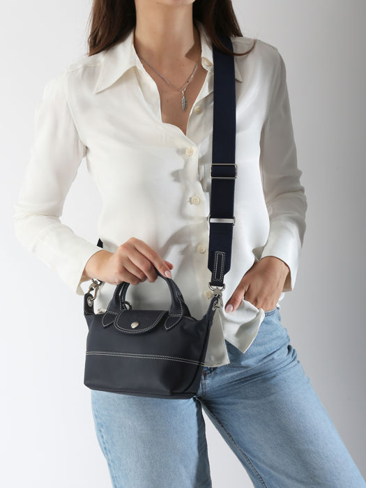 Longchamp Le pliage xtra animation ecuss Sacs portÃ© main Bleu