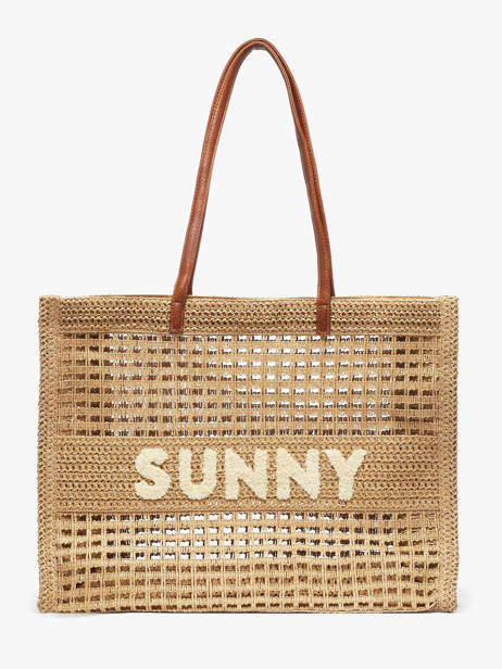 Shoulder Bag Beach Paper Miniprix Beige beach Q636