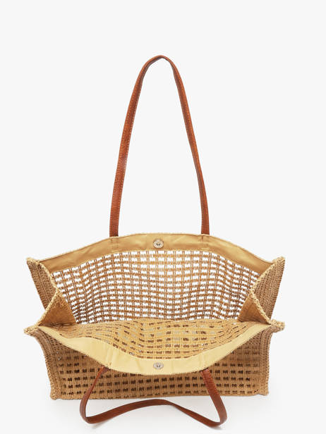Shoulder Bag Beach Paper Miniprix Beige beach Q636 other view 1