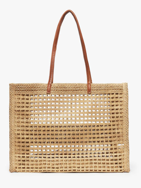 Shoulder Bag Beach Paper Miniprix Beige beach Q636 other view 2