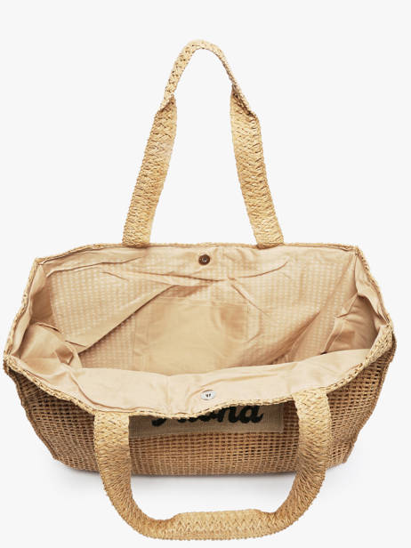 Shoulder Bag Beach Paper Miniprix Beige beach Q638 other view 1