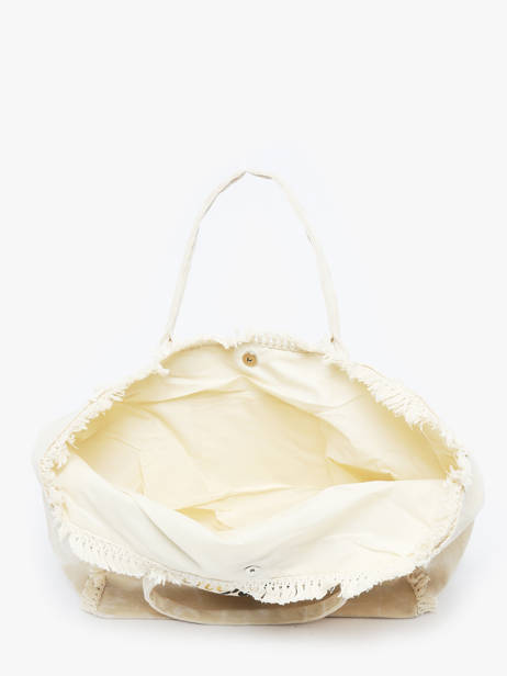 Shoulder Bag Cabas Cotton Miniprix Beige cabas Q641 other view 1