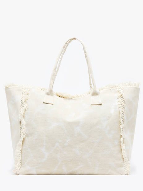 Shoulder Bag Cabas Cotton Miniprix Beige cabas Q641 other view 2