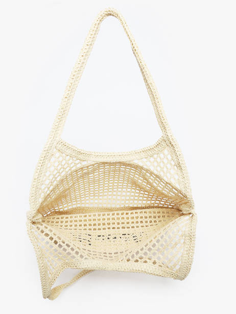Shoulder Bag Beach Paper Miniprix Beige beach Q637 other view 1