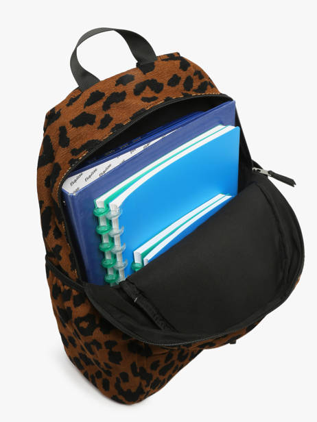 1 Compartment Backpack Roxy Brown back to school RJBP4905 other view 2