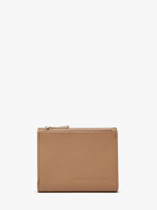 Longchamp Le foulonné Wallet Brown