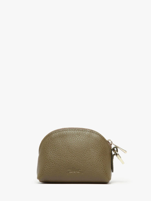 Longchamp Le foulonné Coin purse Green