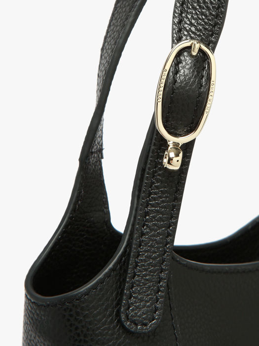 Longchamp Le foulonné Handbag Black