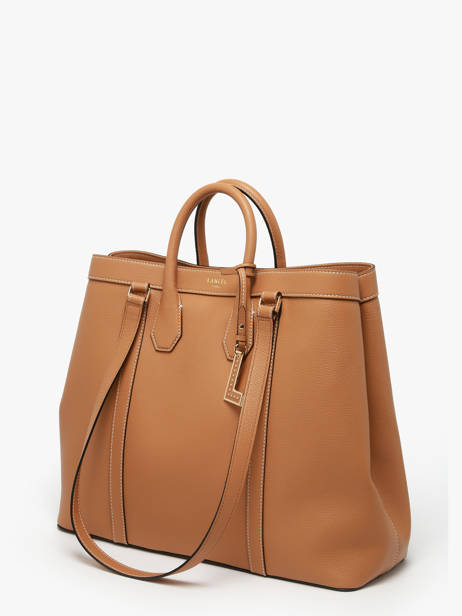 Satchel Belleville Lancel Brown belleville A13738 other view 2
