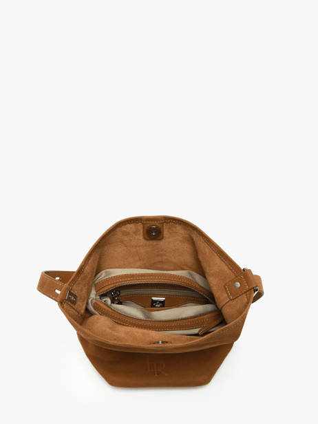 Cross Body Tas Rugzak S Cavalier Nubuck Leather Etrier Brown cavalier nubuck ECAN126S other view 6