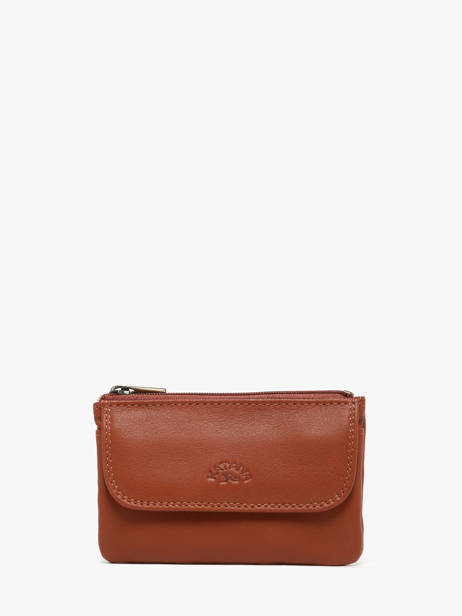 Porte-monnaie Cuir Katana Marron marina 753120