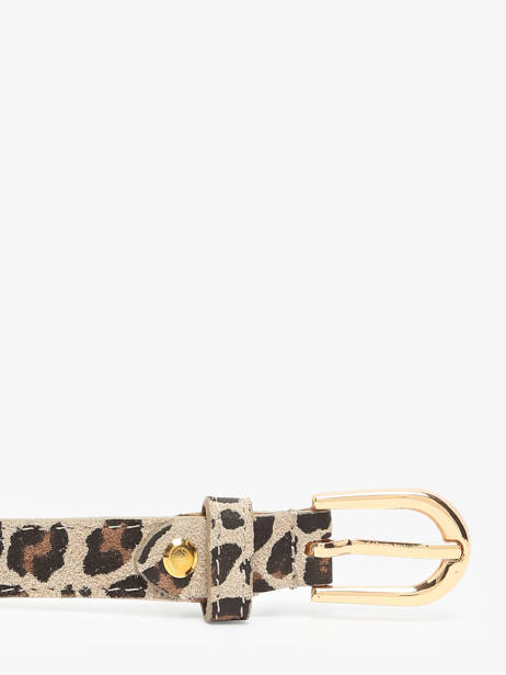 Ceinture Réglable Cuir Milano Multicolore velvet leopardo VL25068 vue secondaire 1