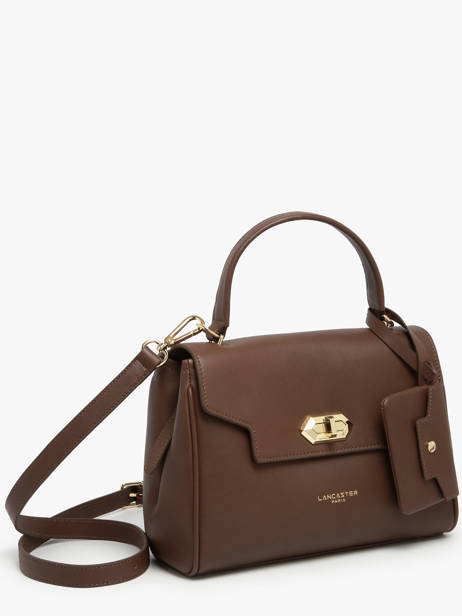 Sac Porté Main Mademoiselle Grace Cuir Lancaster Marron mademoiselle grace 102 vue secondaire 1