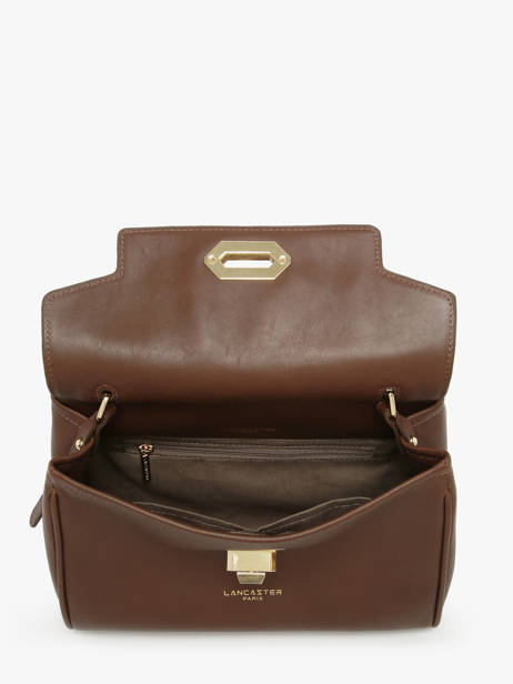 Sac Porté Main Mademoiselle Grace Cuir Lancaster Marron mademoiselle grace 102 vue secondaire 2