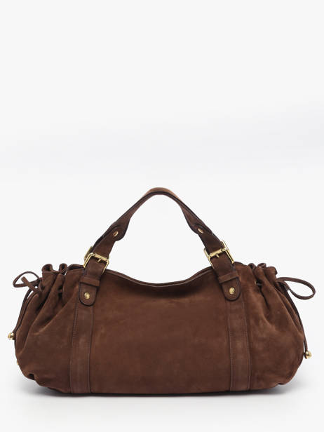Sac Porté épaule Folk Cuir Gerard darel Marron folk DCS01407 vue secondaire 3