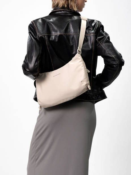 Sac Bandoulière Kapten and son Beige cord SC vue secondaire 1