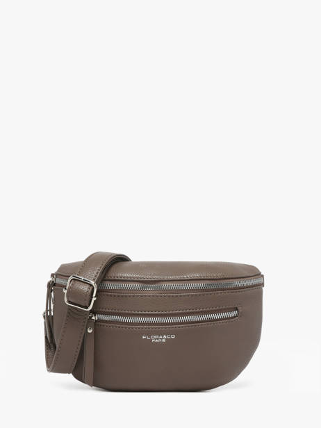 Sac Banane Miniprix Marron grained F8546