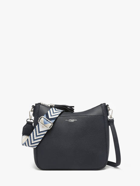 Sac Bandoulière Grained Miniprix Bleu grained F8575