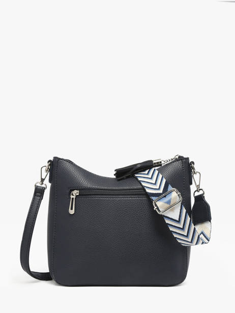 Sac Bandoulière Grained Miniprix Bleu grained F8575 vue secondaire 3