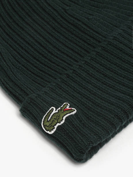 Bonnet Lacoste Vert accessoires RB000100 vue secondaire 1