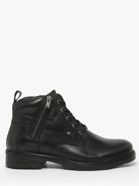 Boots En Cuir Redskins Noir men LAFARE