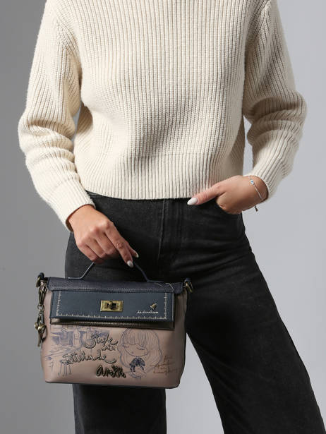 Sac Bandoulière Parisian Anekke Noir parisian 41843528 vue secondaire 1