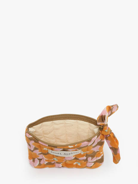 Porte-monnaie Floral Bindi atelier Multicolore floral PM vue secondaire 1