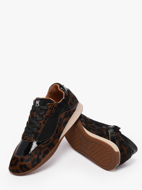 Sneakers En Cuir Mam'zelle Multicolore women CSGLO30 vue secondaire 2