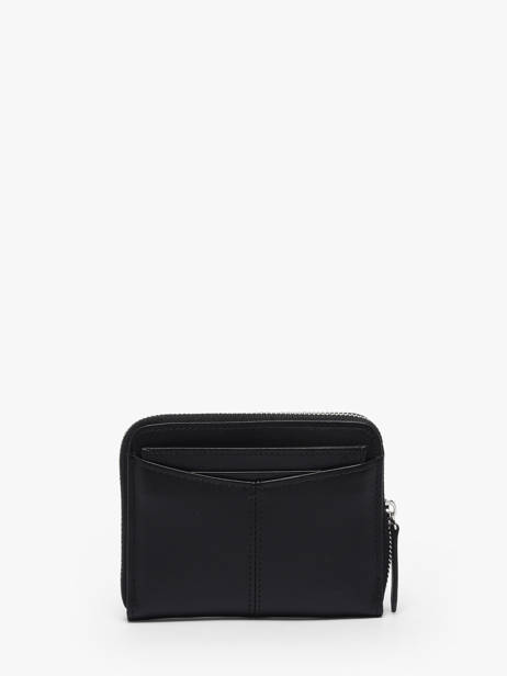 Porte-monnaie Porte-cartes Charlotte Cuir Le tanneur Noir charlotte TOTT3110 vue secondaire 2