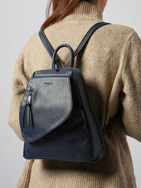 Sac à Dos Gracieuse Hexagona Bleu gracieuse 315306 vue secondaire 1