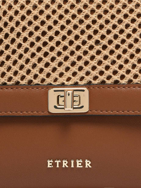 Sac Porté épaule Baobab Cuir Etrier Beige baobab EBAO185S vue secondaire 6