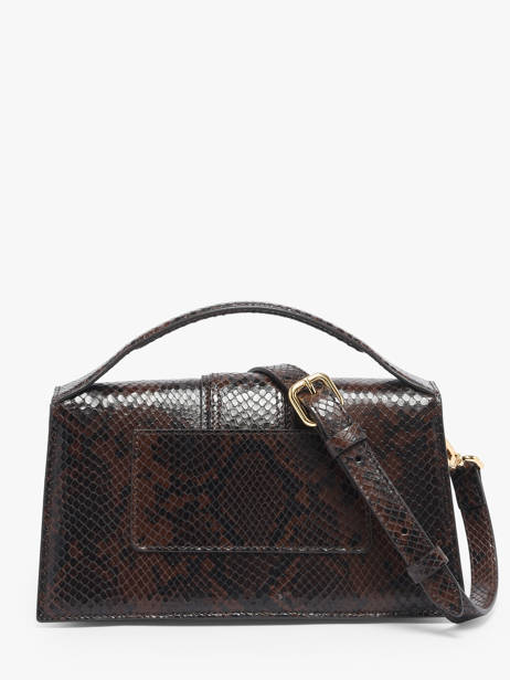 Sac Bandoulière D'occasion Grand Bambino Cuir Jacquemus Marron second life 1567339 vue secondaire 6