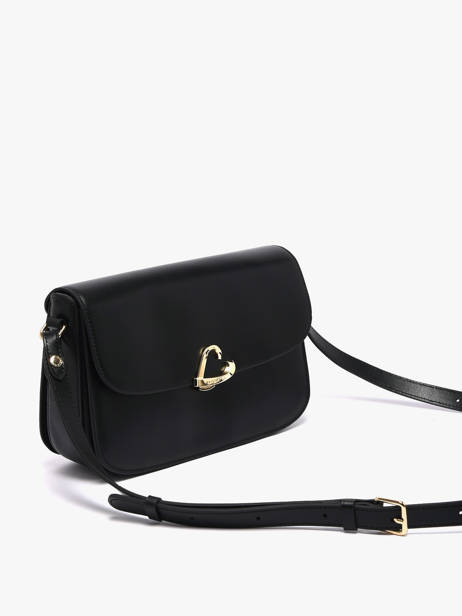 Sac Bandoulière Paris Philos Cuir Lancaster Noir paris philos 82 vue secondaire 2