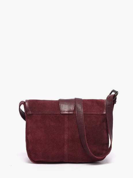 Sac Bandoulière Blima Cuir Pieces Rouge blima 17163627 vue secondaire 4