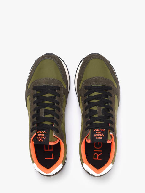 Sneakers Sun68 Vert men Z3610219 vue secondaire 3