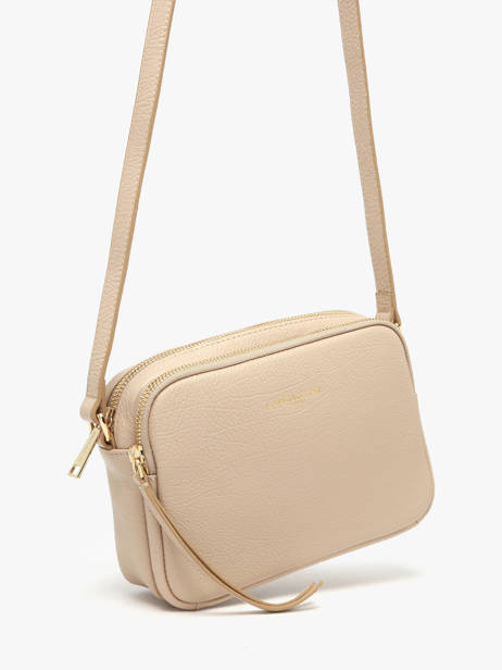 Sac Bandoulière Dune Cuir Lancaster Beige dune 529-20 vue secondaire 2