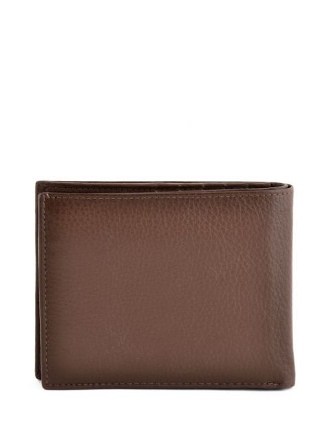 Wallet Leather Crinkles Brown caviar 14023 other view 2