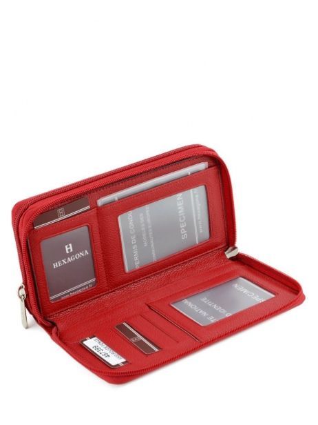 Tout-en-un Confort Cuir Hexagona Rouge confort 467399 vue secondaire 1