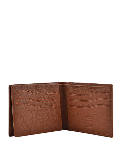 Wallet Leather Crinkles Brown caviar 14074 other view 2