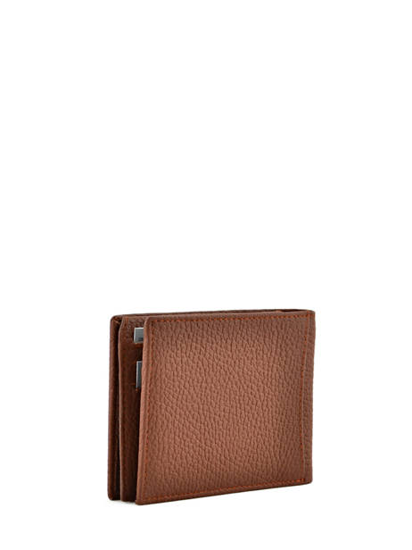 Wallet Leather Crinkles Brown caviar 14074 other view 1