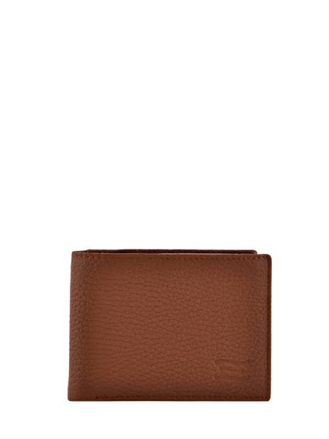 Wallet Leather Crinkles Brown caviar 14074