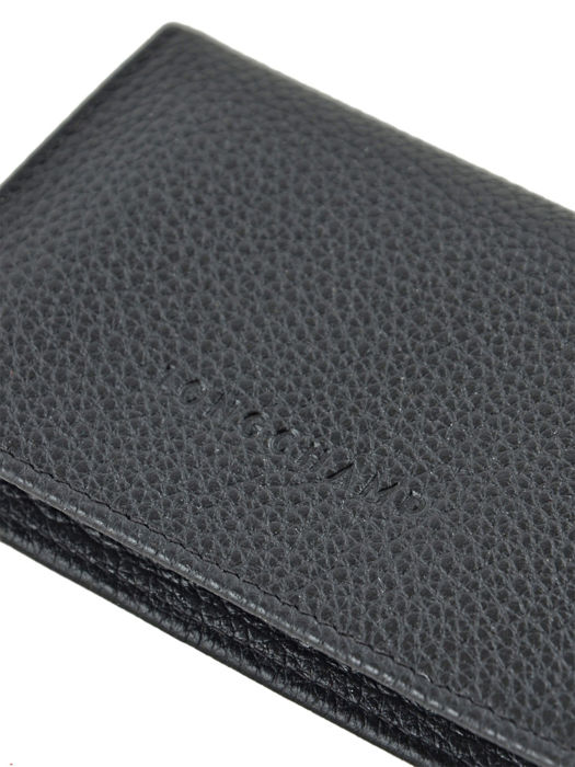 Longchamp Le foulonnÃ© Porte billets/cartes Noir