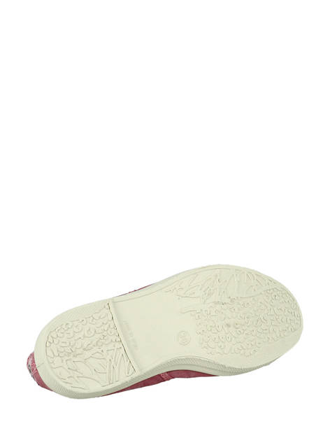 Low-top Sneakers Natural world Pink women 102E other view 3