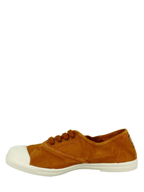 Low-top Sneakers Natural world Brown women 102E other view 1