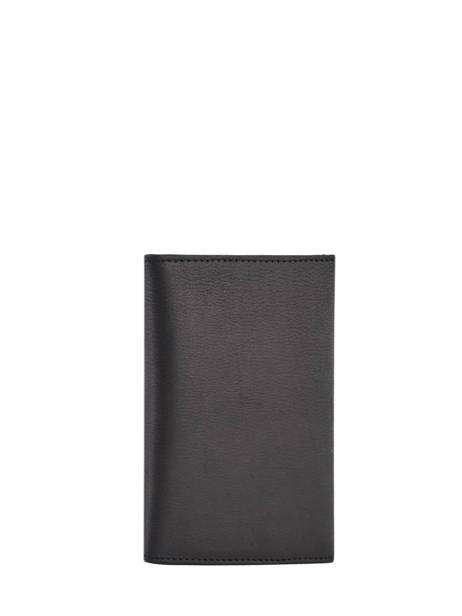 Leather Card Holder Oil Etrier Black oil EOIL024 other view 2