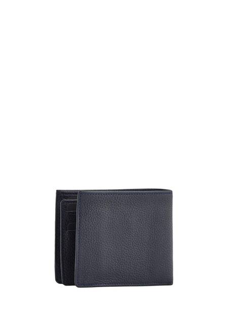 Wallet Leather Madras Etrier Blue madras EMAD121 other view 2