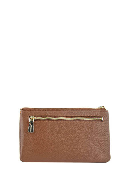 Leather Caviar Wallet Crinkles Brown caviar 14196 other view 2